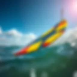 High-performance kiteboard showcasing Dakine technology