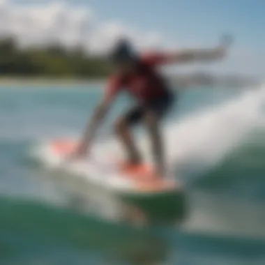 User experience highlighting versatility of Amundson SUP boards in kiteboarding