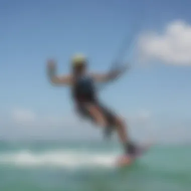 Local kiteboarding school with instructors