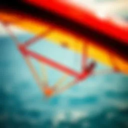 A close-up view of the Kitewing's design highlighting its unique structure