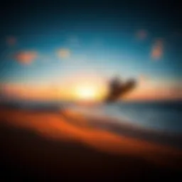 Breathtaking sunset over the dunes of Jericoacoara