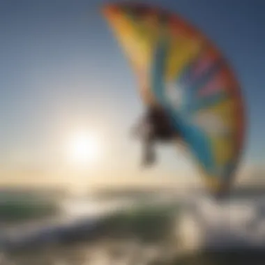 Close-up of Flysurfer kite design