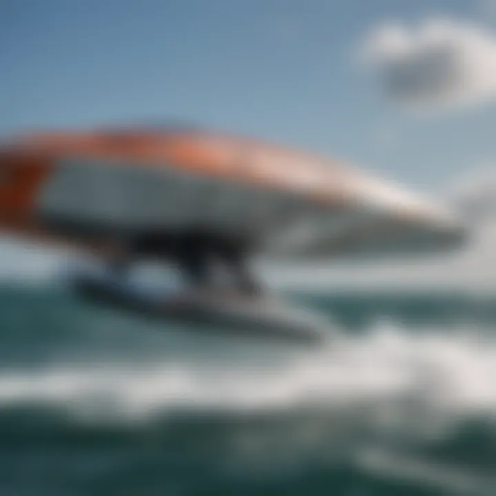 Close-up of Hydrofoil Alpha One features