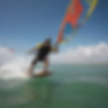 Comparison of different kiteboarding equipment influenced by wind maps