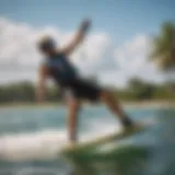 A vibrant kiteboarding scene in Tampa Bay