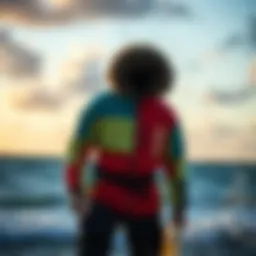 Water parkas showcasing innovative designs for kiteboarding