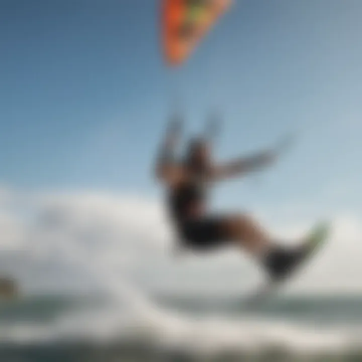 Training regimen for enhancing jump heights in kiteboarding