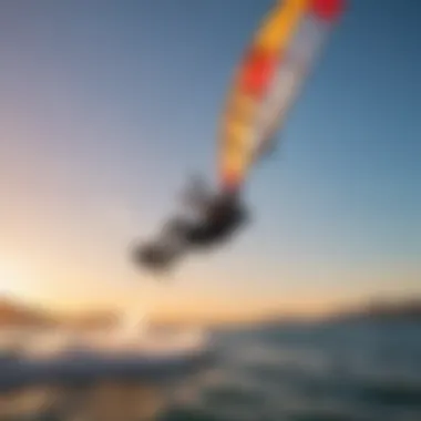 A vibrant kiteboarding community gathered to share experiences