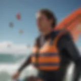 Innovative design of modern life vests for kiteboarding