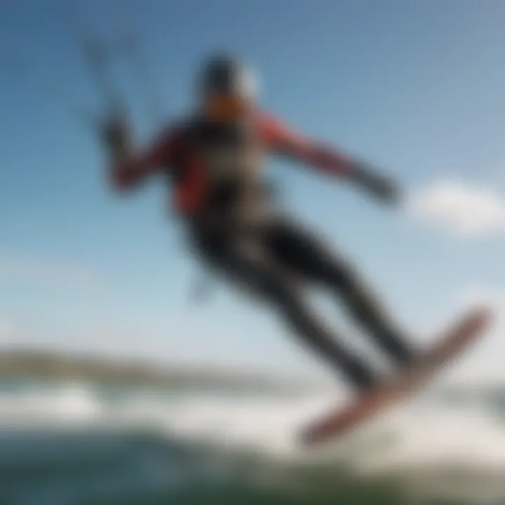 A detailed analysis of equipment selection impacting jump performance in kiteboarding.