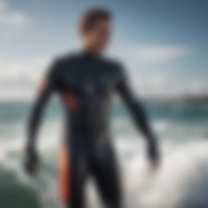 Comparison of wetsuit thickness for various water temperatures