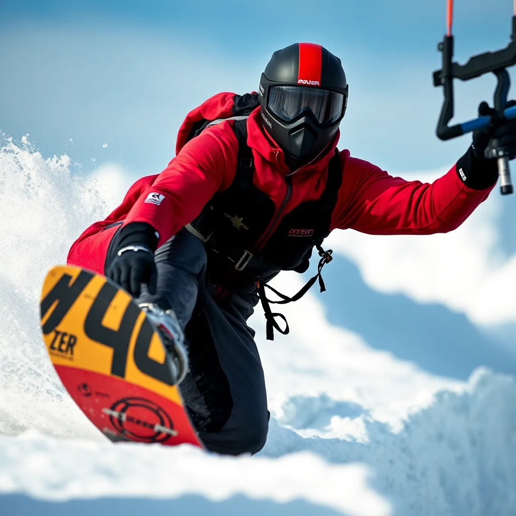 Explore the Ocean Rodeo Drysuit for Kiteboarding