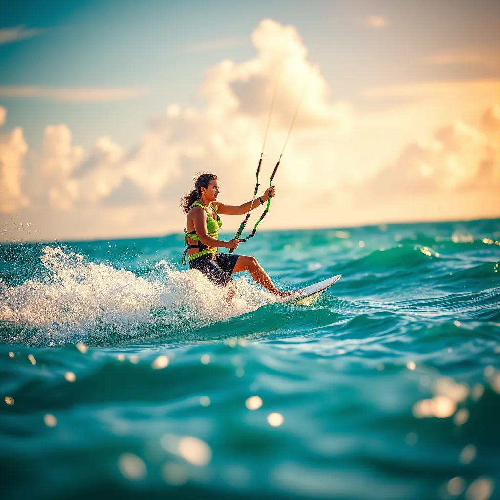 Exploring Kiteboarding Adventures in the Caribbean